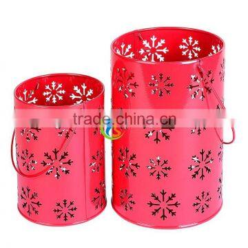 Metal Christmas Decorative Storage Basket photo-3