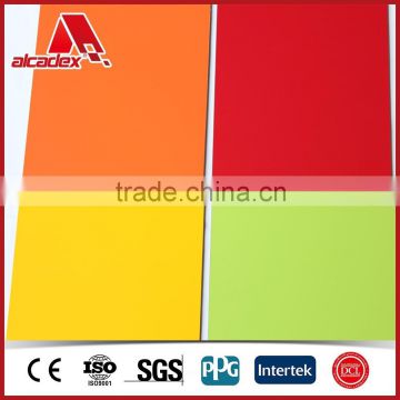 durable decorating material acp plastic interior wall cladding panel