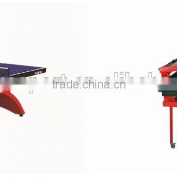 Popular 15/18/ 25mm rainbow leg tennis table international standard good price indoor/outdoor table