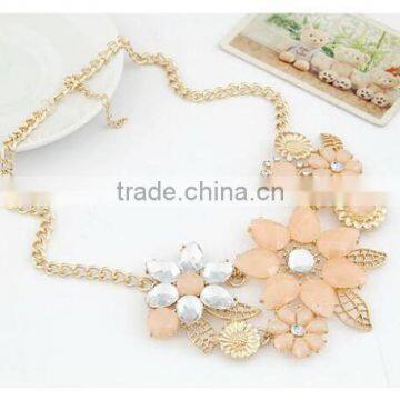 Resin Flower Vintage Choker Collar Pendant Statement Necklace Women Necklaces & Pendants Fashion Necklaces for Women 2014 photo-4