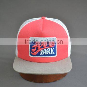 Mesh Cap Snap Back Flat Hat photo-2
