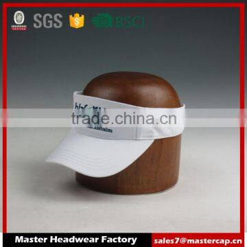 Embroidery sun visor