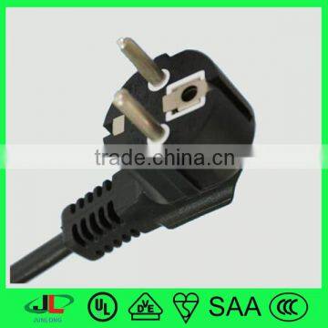 Europe VDE Certification France 90 Degree Schuko 3 Pin Electric Plug With High Quality VDE Eletrical Power Cable Wire photo-6