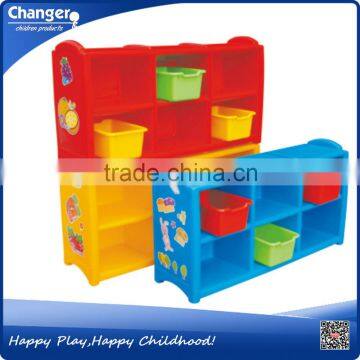 Plastic preschool children storage cabinet,children storage cabinet