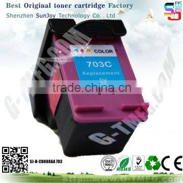 Wholesale Printer Ink Cartridge Compatible CD888AA 703 for HP Deskjet Ink Advantage All-in-One Printer - K209a(CH368A)