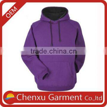 plus size clothing trendy mens hoodies low moq no zipper hoodies pullover purple fleece custom hoody with own logo