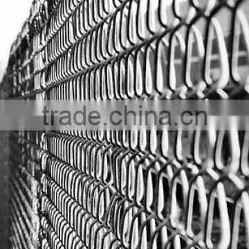 zoo fence netting/ galvanized chain link wire mesh fence/fence