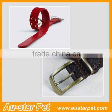 Hot Selling Adjustable Genuine Leather Dog Collars photo-2