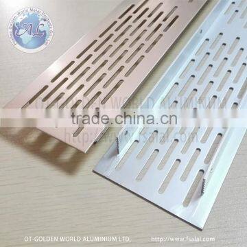 extruded Aluminum Ventilation Grille profile