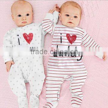 new design hot sale printing baby romper cute baby clothes