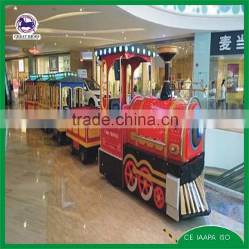 kids fun attraction amusement park electric train tourist trackless train for sale