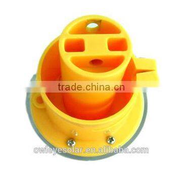 Ultra Bright Solar-powered 6 Pcs LED Traffic Warning Light photo-4