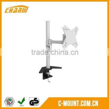 Table mount tv bracket for 10"-27", factory supply lcd tv clamp bracket