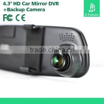 Manufacture 4.3" Blue Glass 1080P Rearview Mirror Car Camera photo-4
