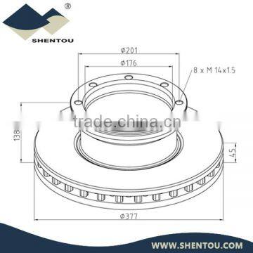 Mercedes Benz Brake Disc 975 423 03 12