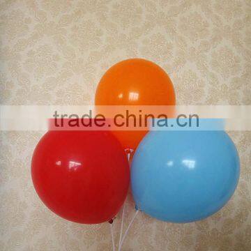 12inch latex round balloon /standard color balloon /toys for children's balloons