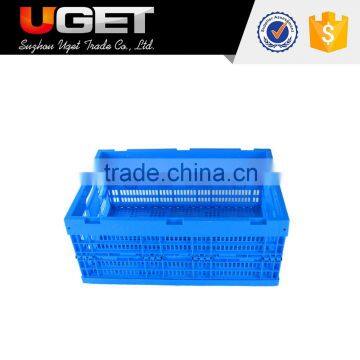 Non-toxic and odorless mesh panel plastic beer crate