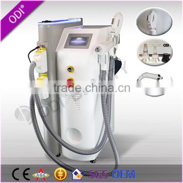 2015 Top selling e-light ipl rf+nd yag laser multifunction machine OD-IRL10