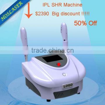 2014 newest shell real hair reduction elight shr opt equipment