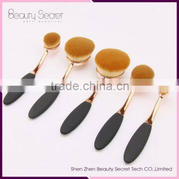 tooth brush toothbrush set,professional make-up brush gold handle