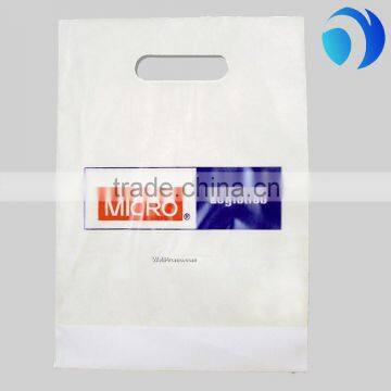 DCB. No. 2 oxo biodegradable economic plastic shopping handle bag