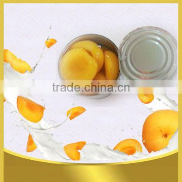 canned yellow peach in light syrup