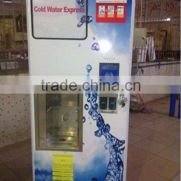 RO drinking water Vending Machine for sale 500ml to 5 gallon bottles water operared by coin or bill or IC card