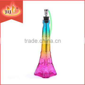 Yiwu Jiju Portable Colorful Glass Hookah Shisha Pipe JL-137F Shisha