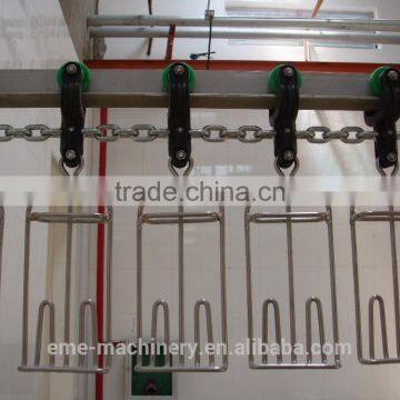 high quality sheep slaughterhouse equipment Poultry Bleeding Hanging Hooks abattoir machine of poultry slaughter line