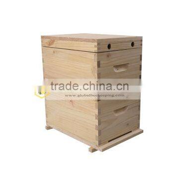 Fir wood langstroth beehive and Beekeeping tools honey self-flowing Solid wooden bee hive/beehive for sale