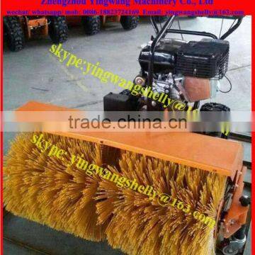 Small snow sweeper machines