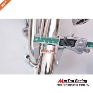 Mertop Upgrade B** E30 M20 T3 T4 Turbo Manifold 320i 325i 325e 325iS 325es 325ix 14mm Flange Thick 82-94+38mm Wastegate photo-3