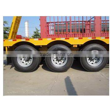 3 Axles 60ton Low Bed Semi Trailer Truck For Sale photo-5