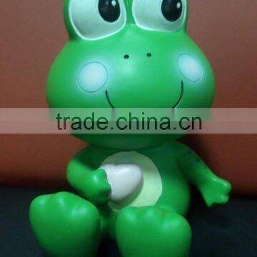 OEM Blow Molding Factory,3D Cartoon Toy,Plastic Frog Toy. photo-2