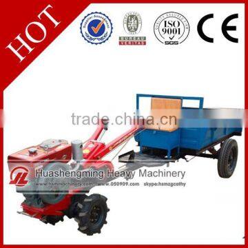 HSM ISO CE 2 Years Warranty Walking Tractor With Trailer