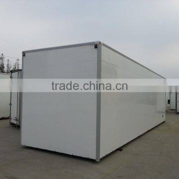 Plastic aluminium frigo cargo van truck body made in China