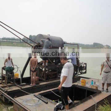 Diamond and gold extracting machine