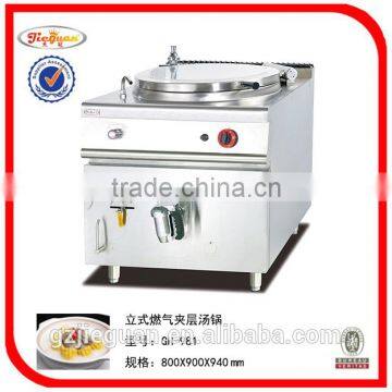 Stainless Steel Gas Griddles(half Flat and Half Groove) With Cabinet(GH-986) photo-4