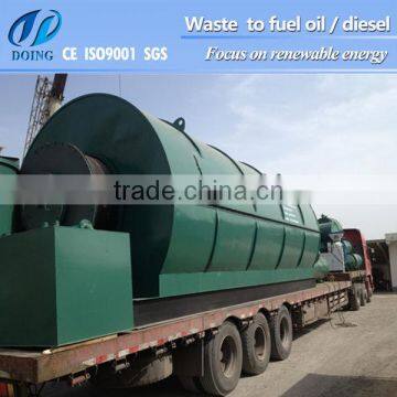 Convert waste into diesel oil project