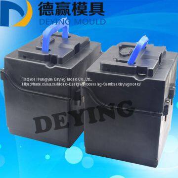 High Quality Car/auto Battery Container Mould 2017 Plastic Injection Lead Acid Battery Container With Cover Mold photo-2