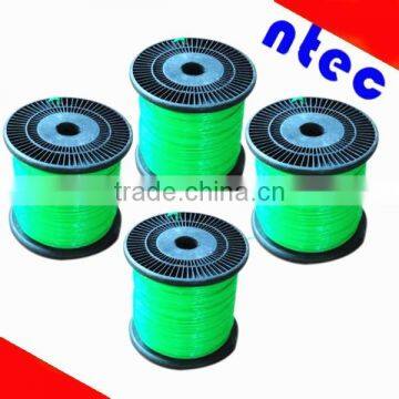 2.4mm*5LBm color spool package grass trimmer line in garden tools