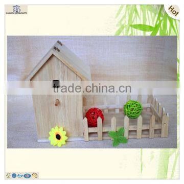 oem hinged roof fence yard bird nest villa house