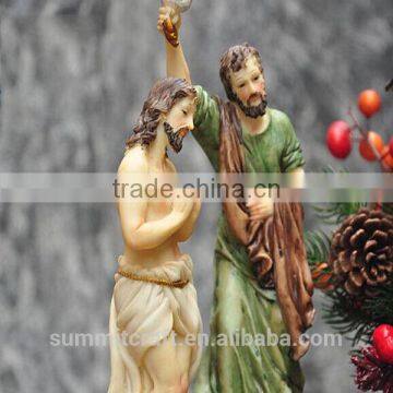 Favors Baptism Decoration Polyresin Jesus Baptism Souvenirs photo-4