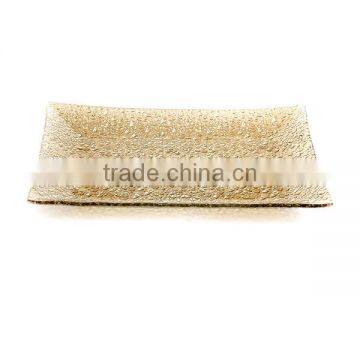 Hotsale Glass Serving Tray Dinner Plate Modern Christmas Plate photo-2