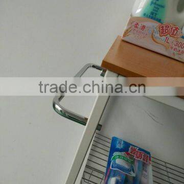 Kitchen Metal Basket Dipaly Rack Vegatable and Friuit Storage Trolley photo-4