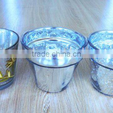 High Quality Electroplate Glass Vase for Christmas Decoration photo-2