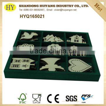 Unfinished Custom Cheap Wooden Christmas Decoration photo-2