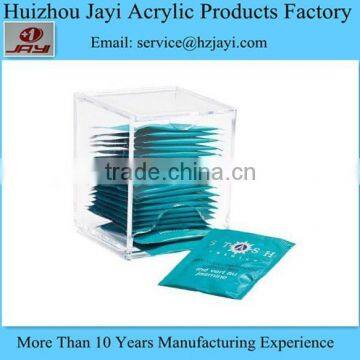 China supplier wholesale acrylic tea bag display rack and tea bag holder