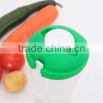 zhejiang linhai GavettPlastic Fruit Salad Cup box With Dressing