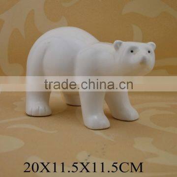 Promotional Gifts Ceramic Bear Statue Wholesale photo-2